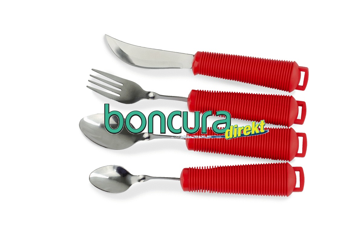 Besteck-Set "FLEX" 4-teilig, biegsam und anpassbar