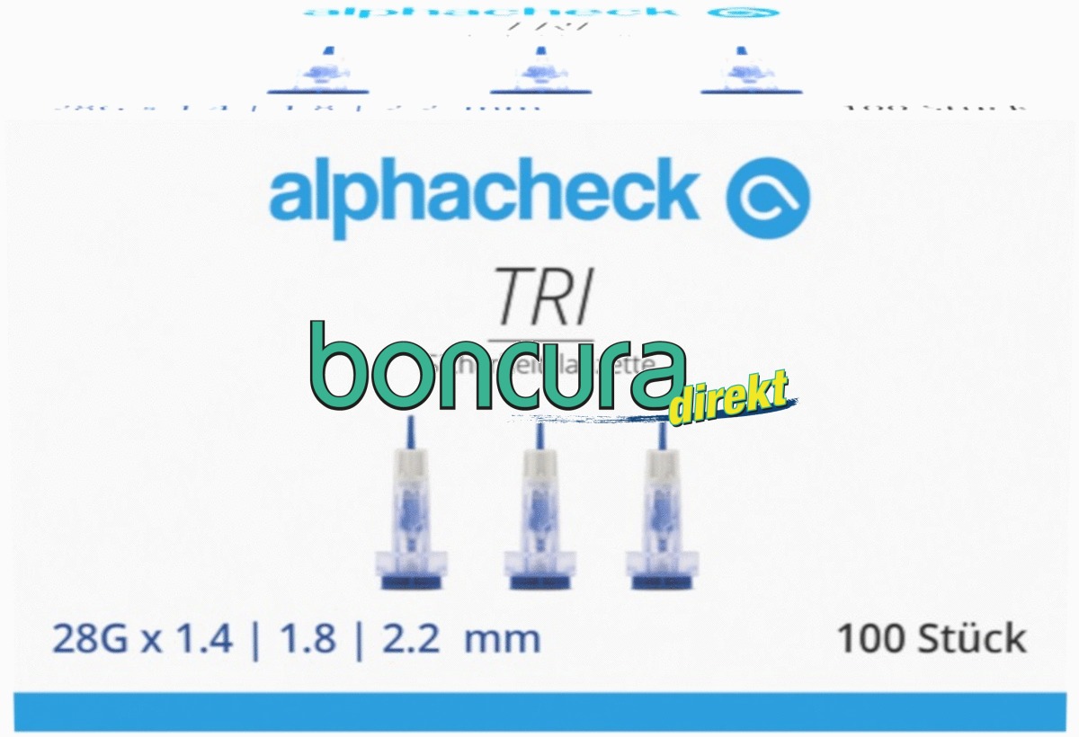 Sicherheits-Blutlanzetten Modell: alphacheck TRI, 28G
