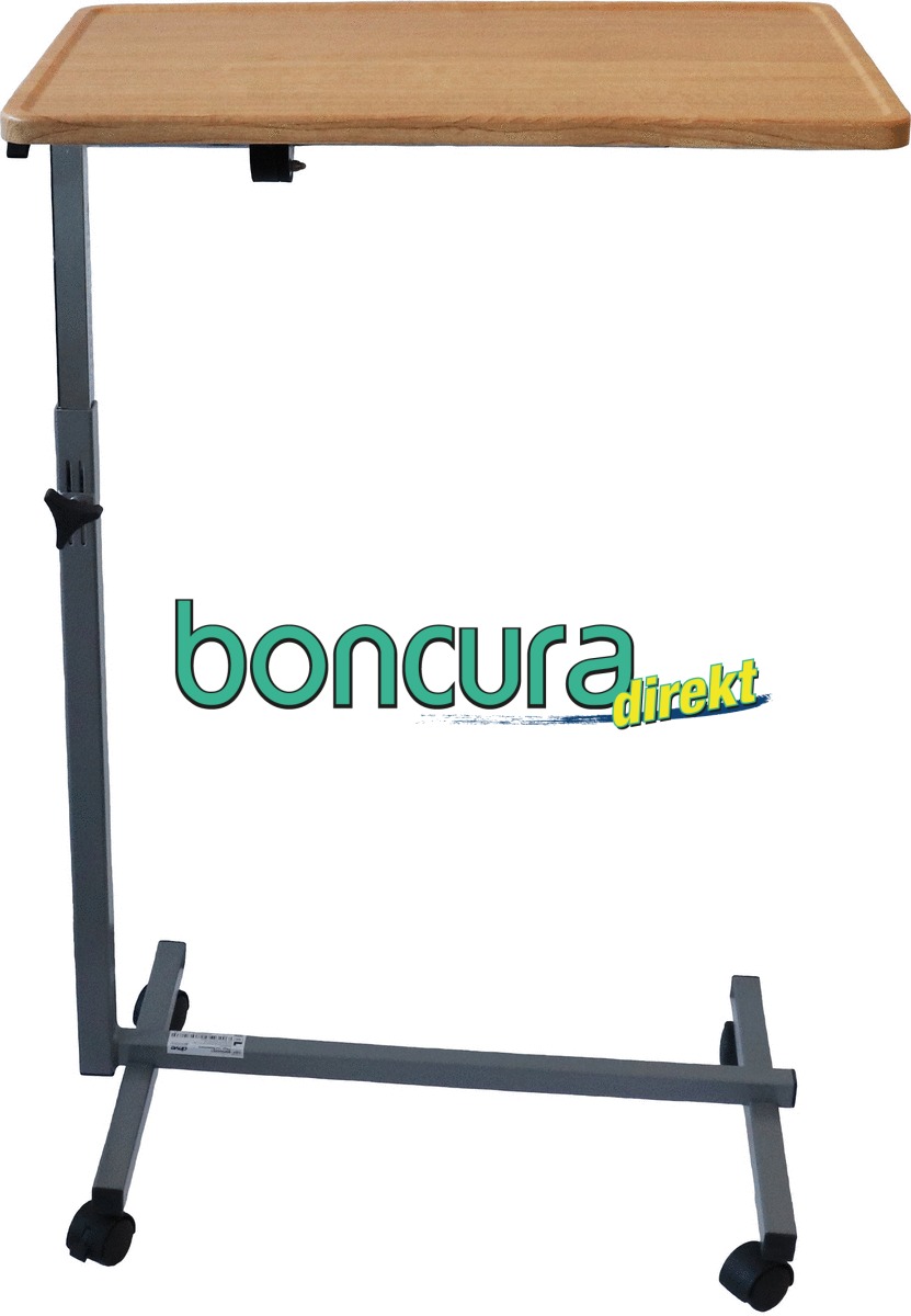 Beistell-Tisch "Standard" Fahrbar auf 4 Rollen, mit neigbarer Tischplatte