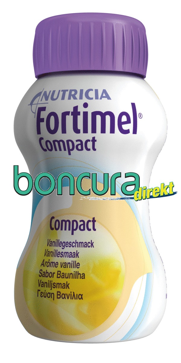 Trinknahrung "Fortimel Compact 2.4" Hochkalorisch bei geringem Trinkvolumen