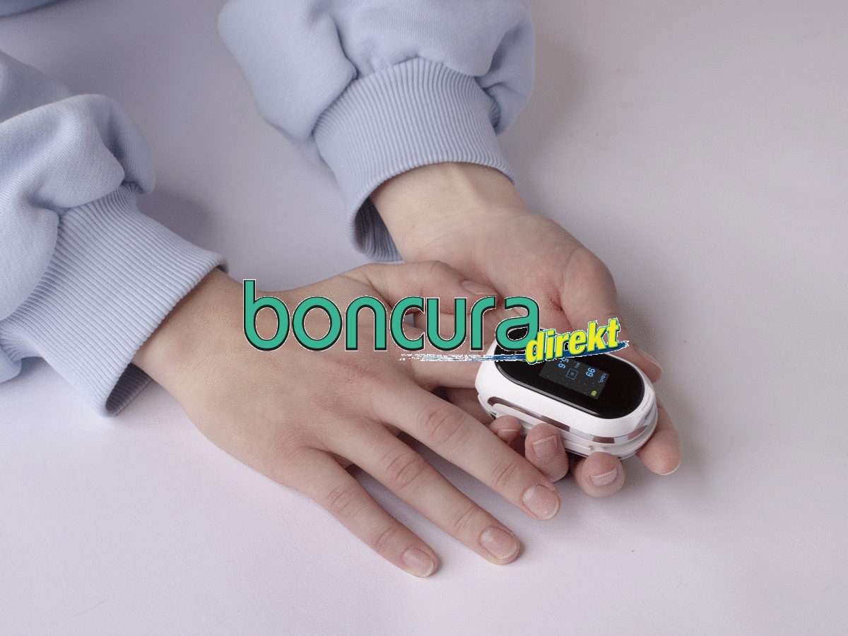 Fingerpulsoximeter mit zweifarbigem OLED-Display