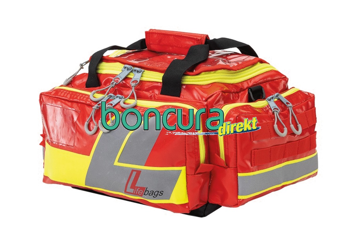 Notfalltasche Lifebag mit 1 Front- & 2 Seitentaschen