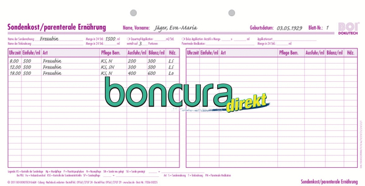 Sondenkost / Parenterale Ernährung 