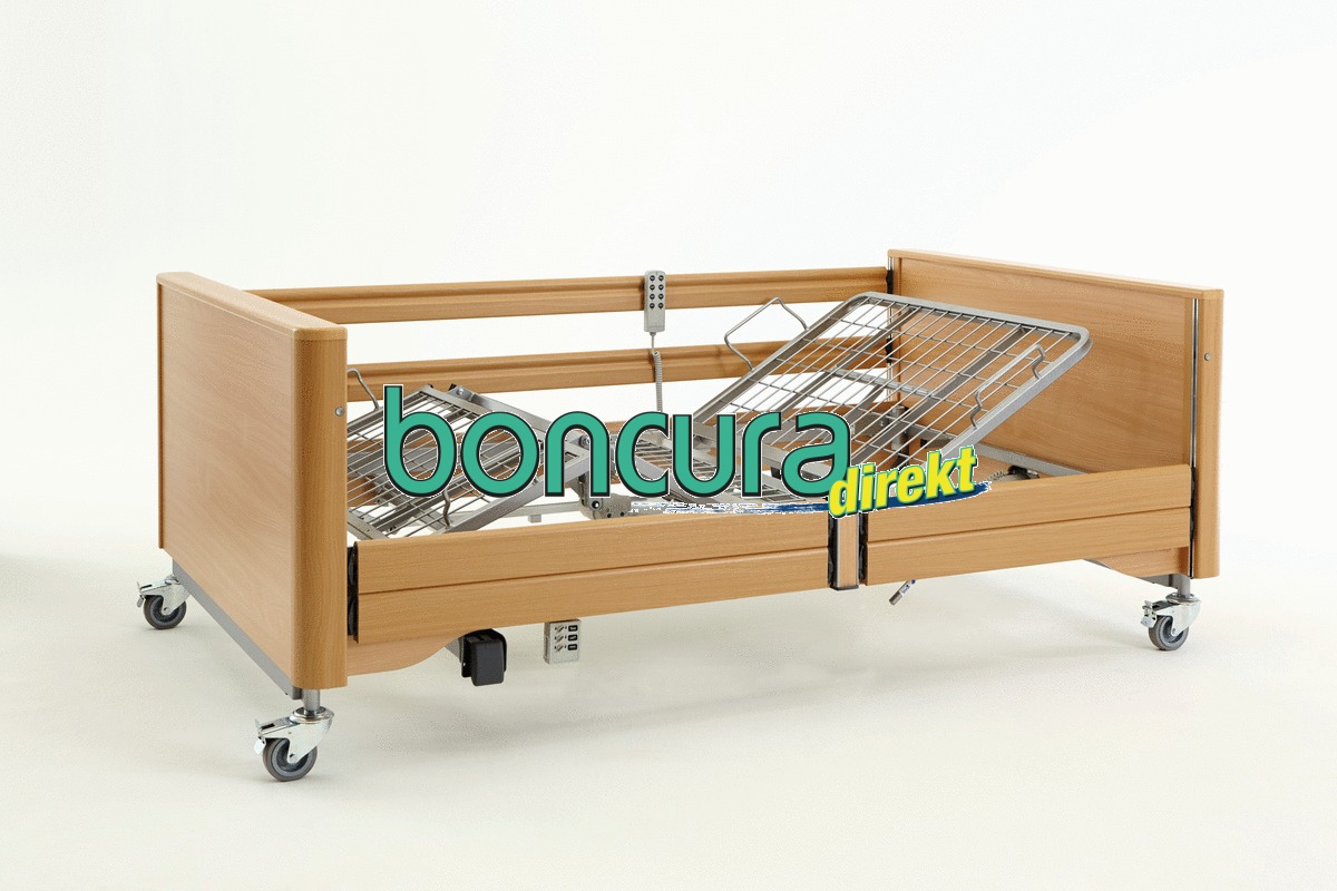 Heimpflegebett, Schwerlastbett bis max. 350 kg Modell: Burmeier Gigant II