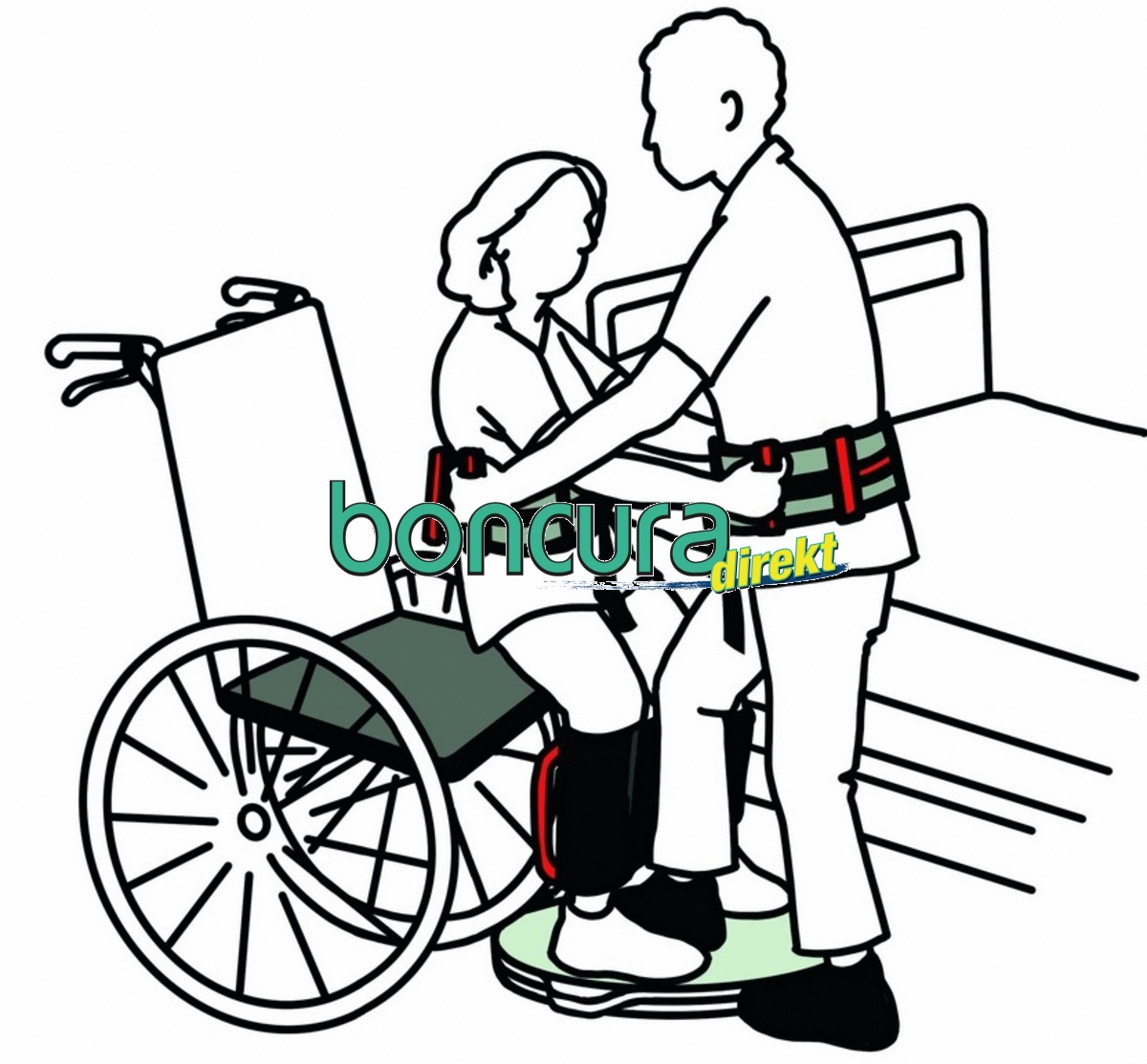 Transfergurt EasyTRANSFER für die Hüfte