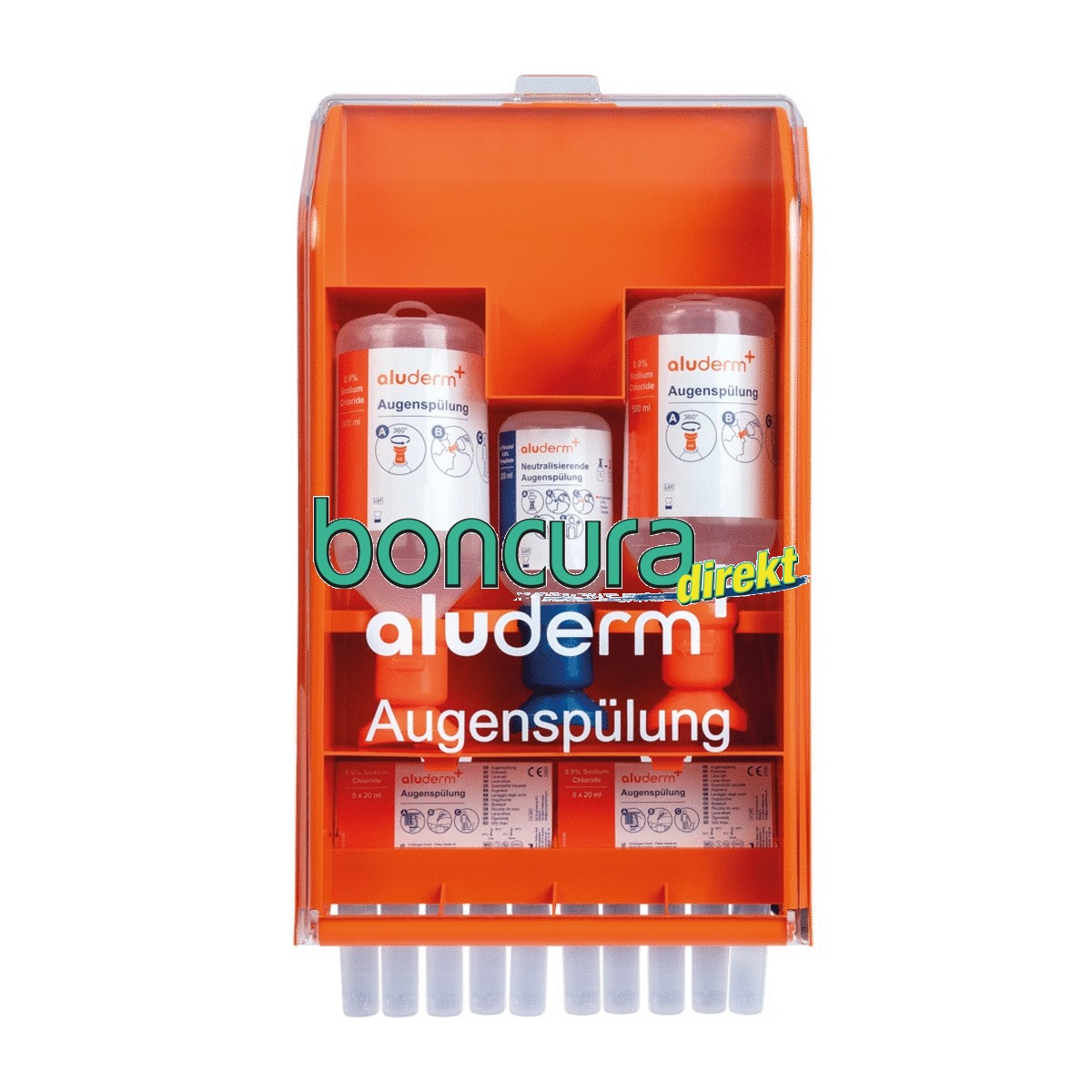 Augenspülstation aluderm Basic