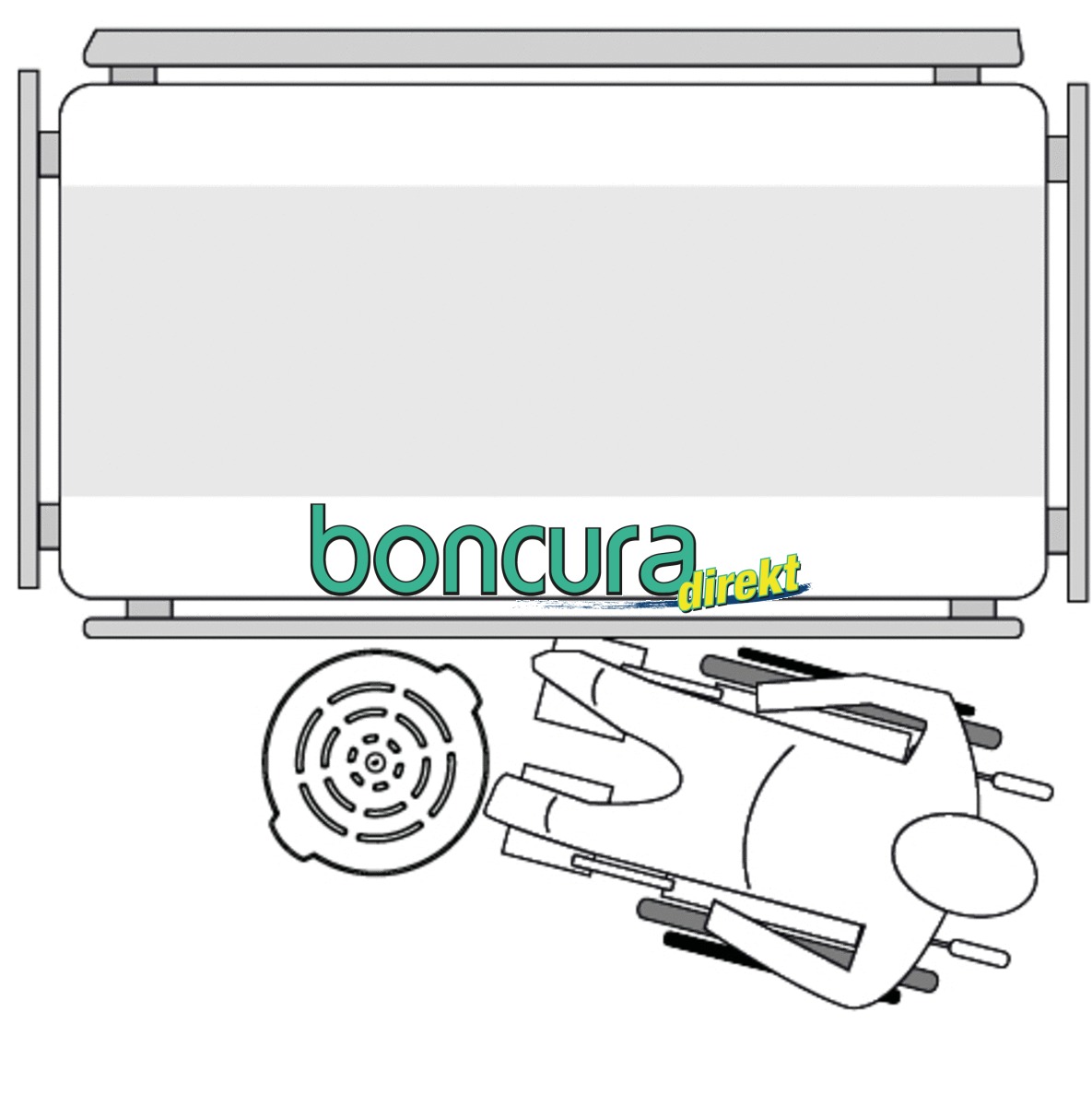 Drehteller EasyTRANSFER zum mühelosen Umsetzen