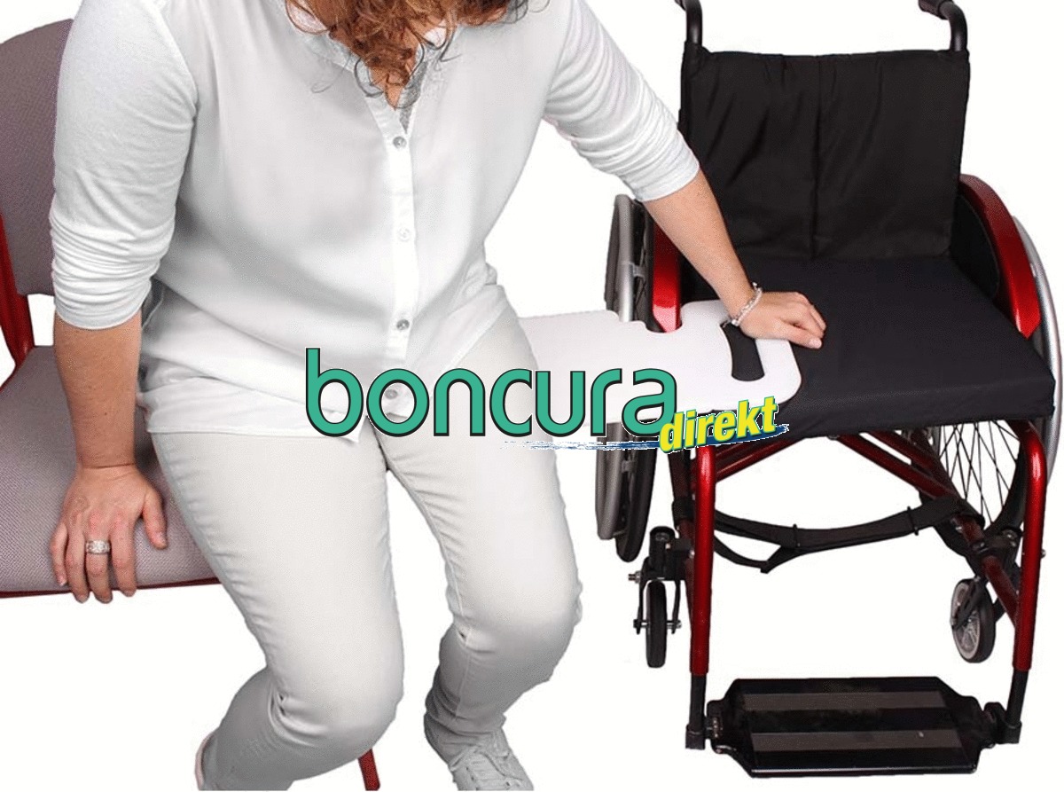 Rutschbrett EasyTRANSFER Mit Aussparungen zum Rollstuhltransfer