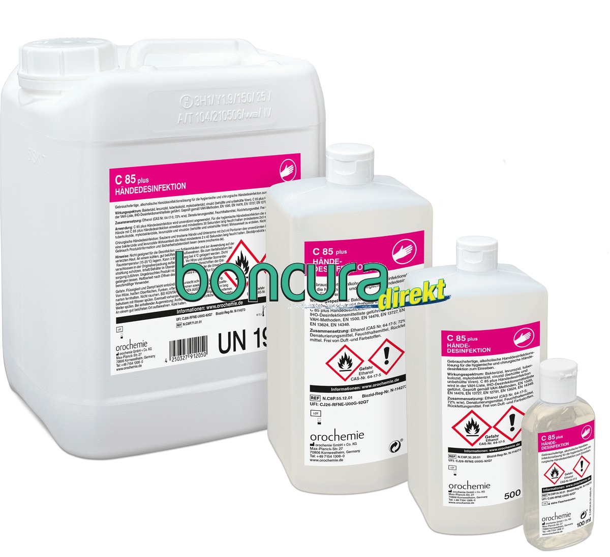 Händedesinfektion C85 plus
