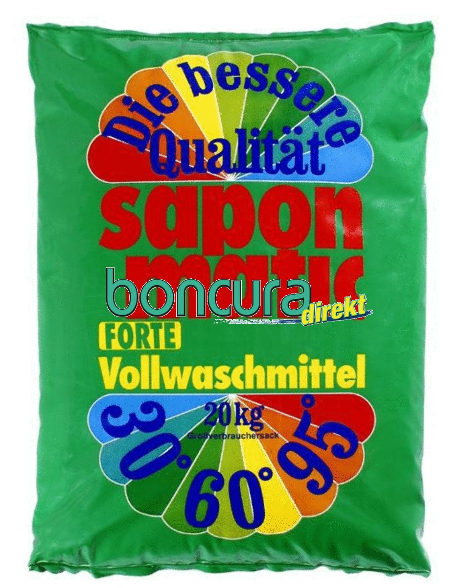 Vollwaschmittel Saponmatic forte, 20 kg