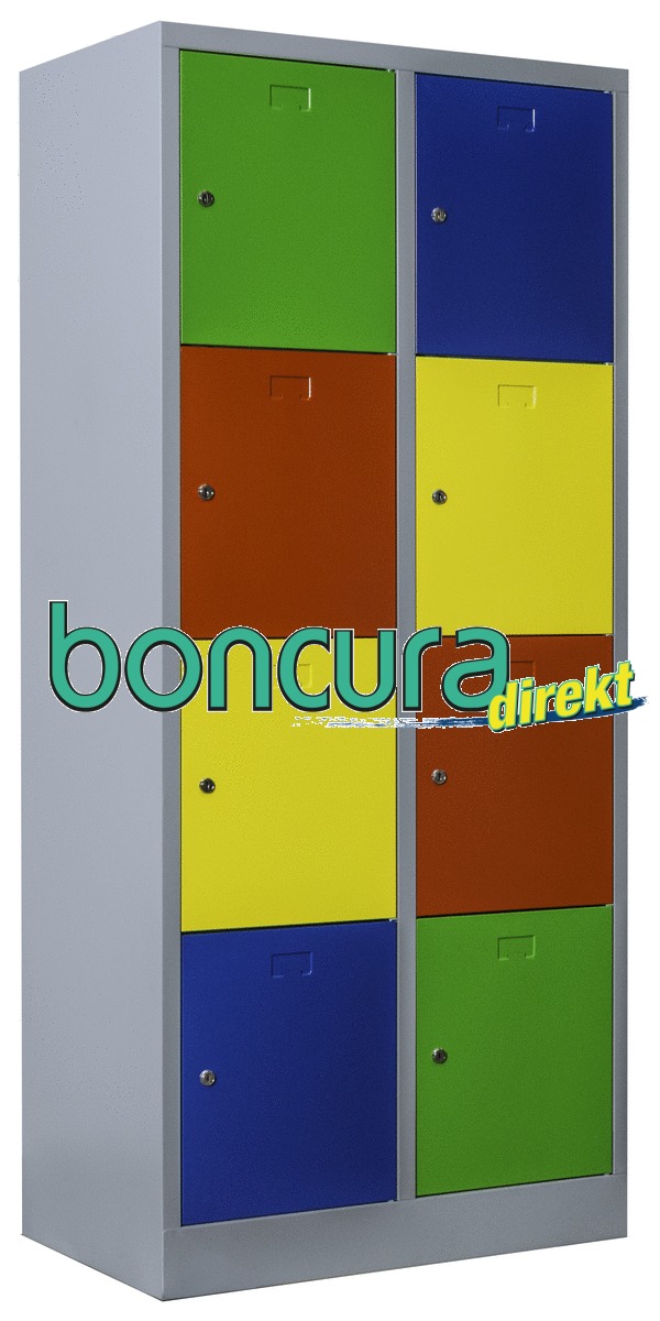 Fächerschrank bunt Abschließbar
