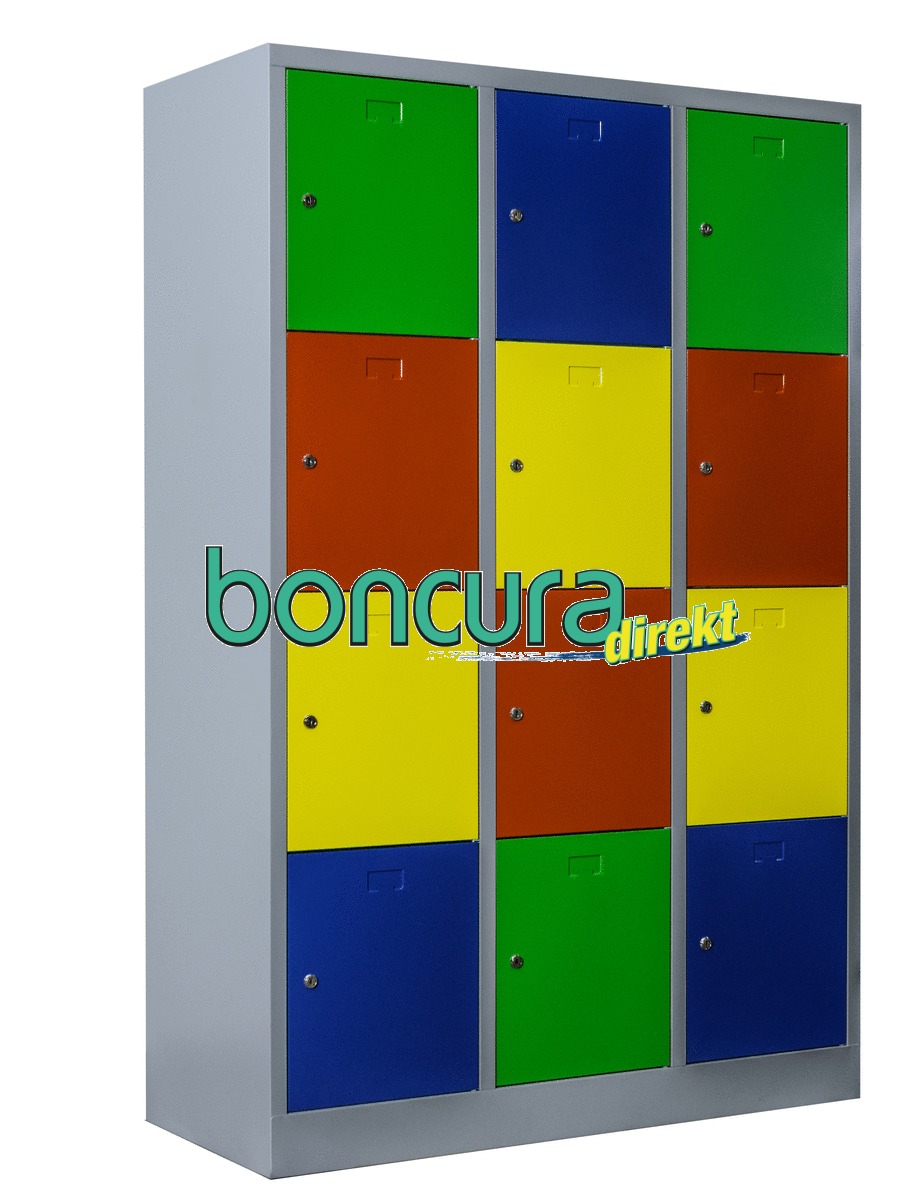 Fächerschrank bunt Abschließbar