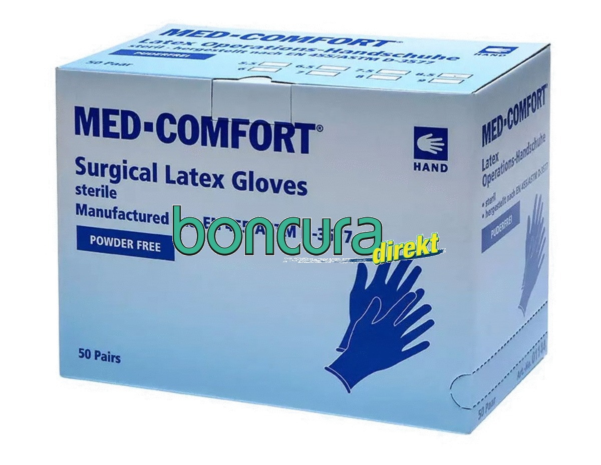 Einmalhandschuhe Latex STERIL OP-Handschuhe, puderfrei