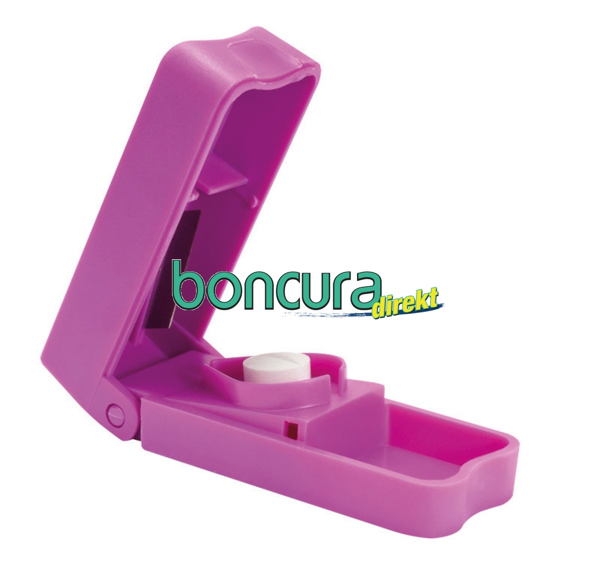 Tablettenteiler "Color" Mit Edelstahlklinge