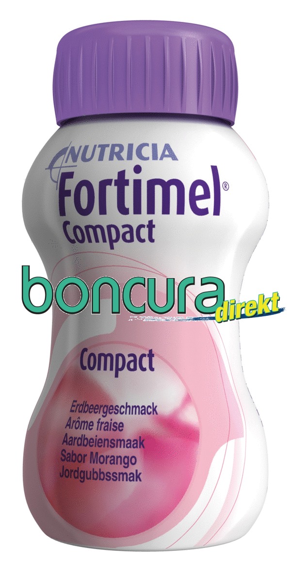 Trinknahrung "Fortimel Compact 2.4" Hochkalorisch bei geringem Trinkvolumen