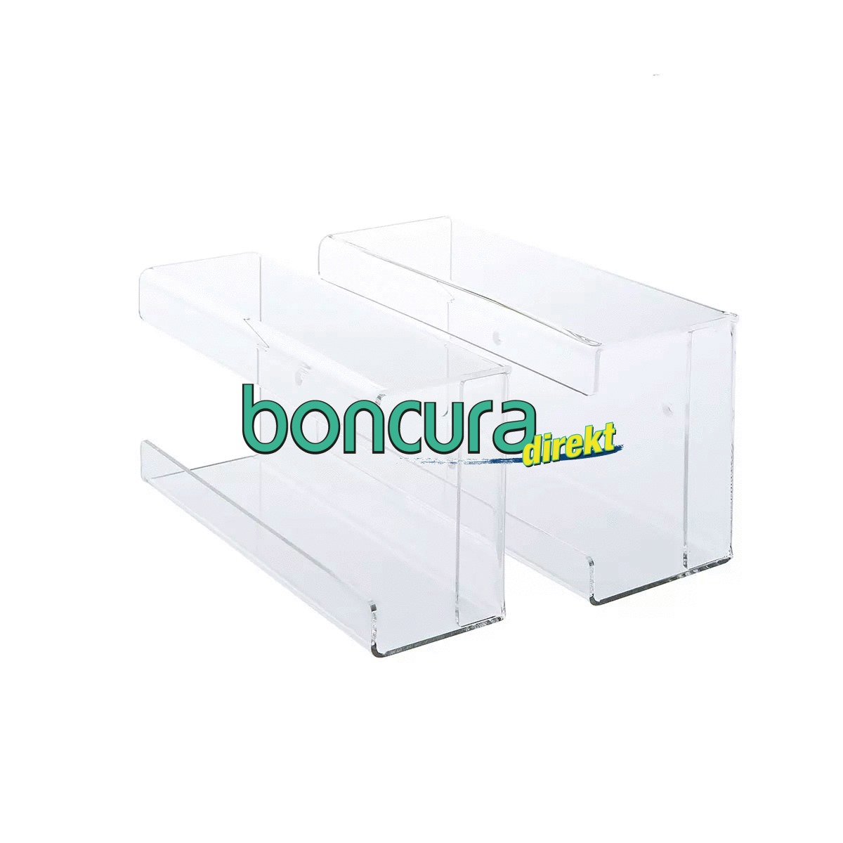Handschuhbox-Dispenserhalterung, Plexiglas/Acryl Für eine Handschuhbox. Größe: M