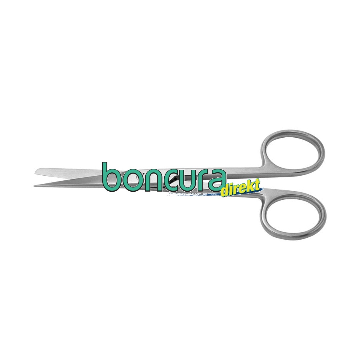 Chirurgische Schere, gerade, 14,5 cm spitz/stumpf