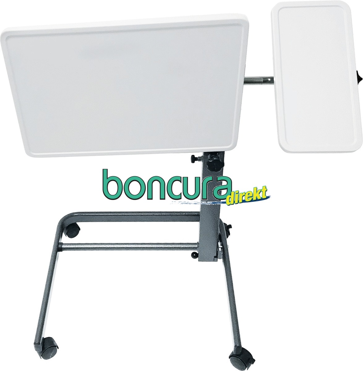 Beistell-Tisch "Deluxe" Fahrbar, mit zusätzlicher Tischplatte