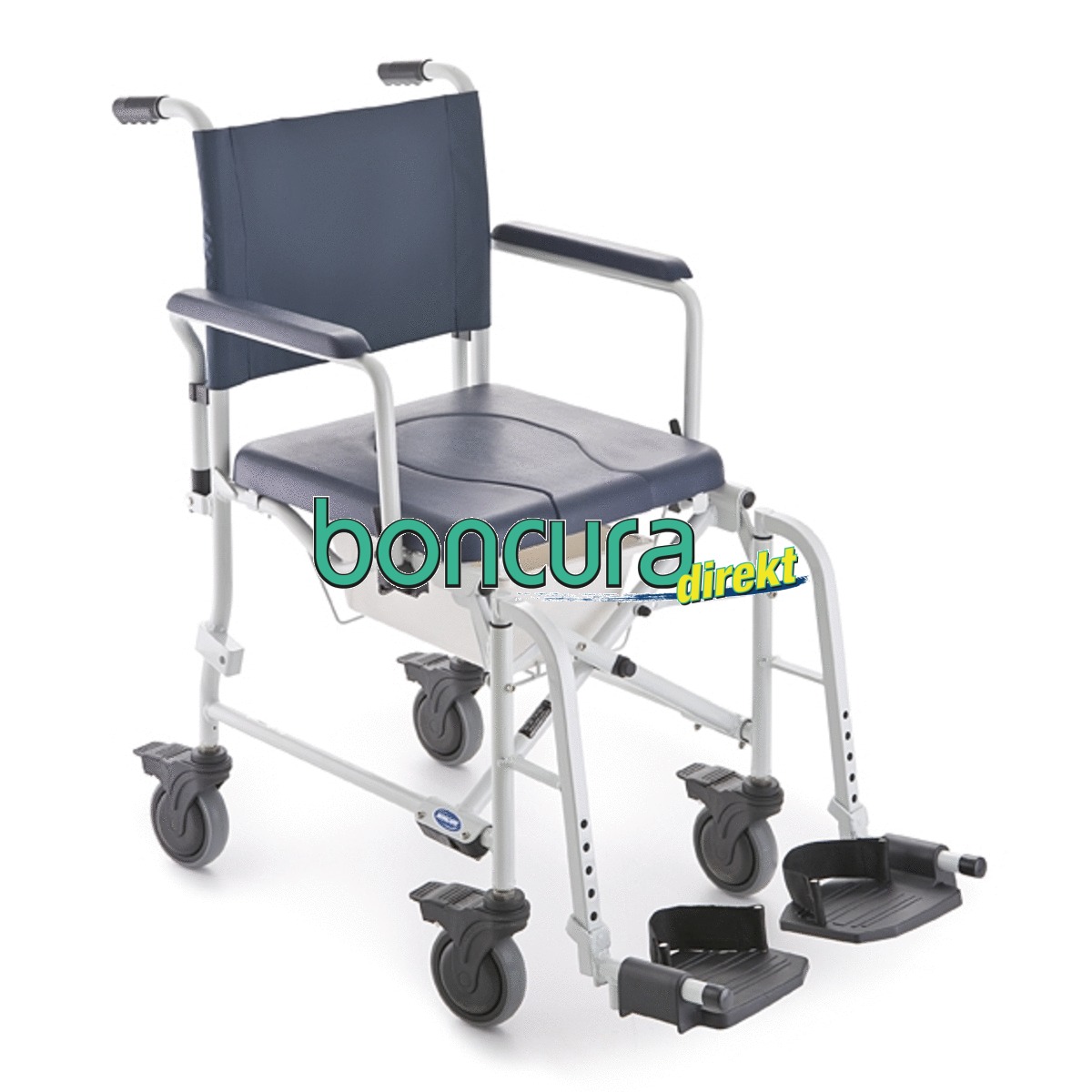 Dusch- Toilettenstuhl Invacare Lima Faltbar & fahrbar