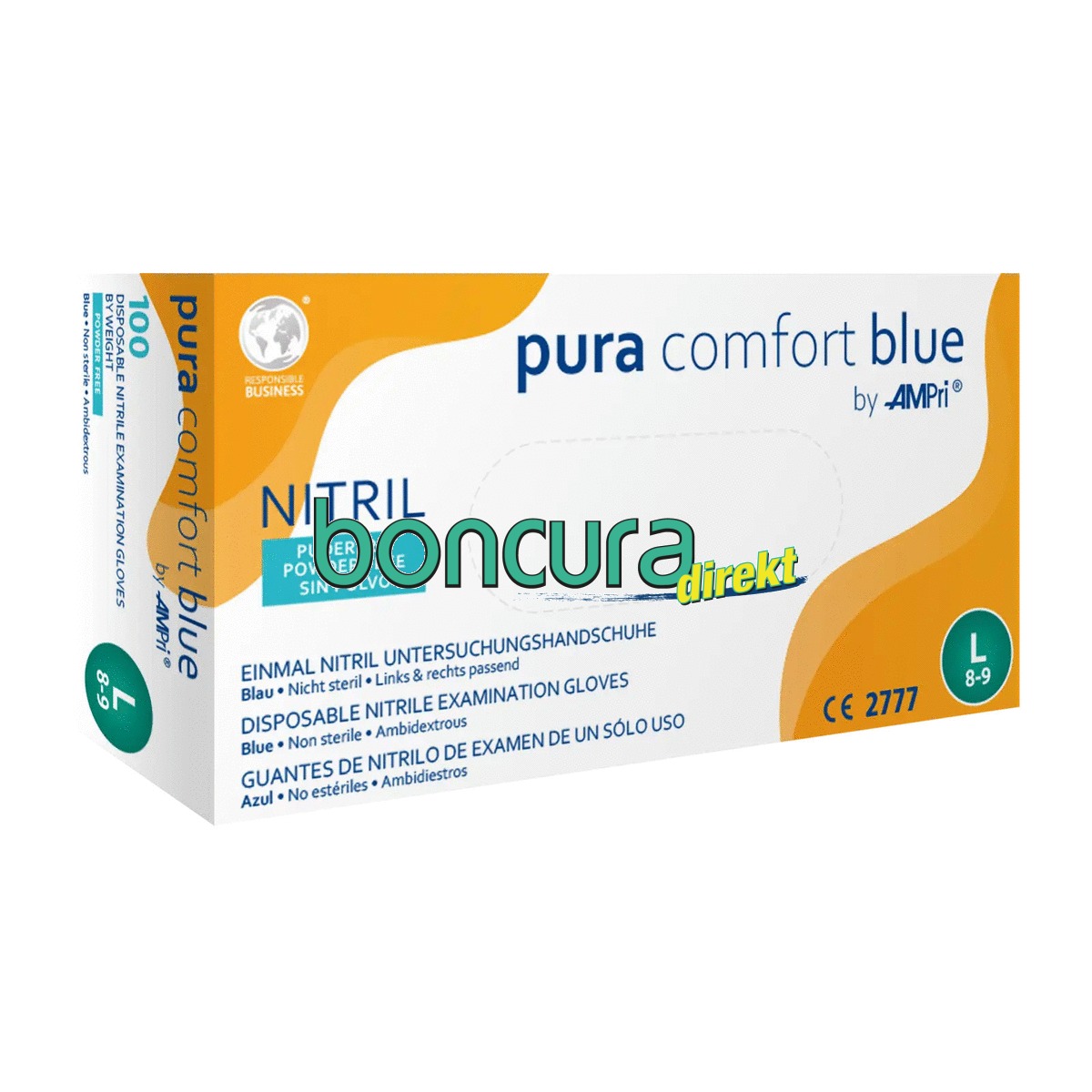 Einmalhandschuhe Nitril, puderfrei PURA COMFORT