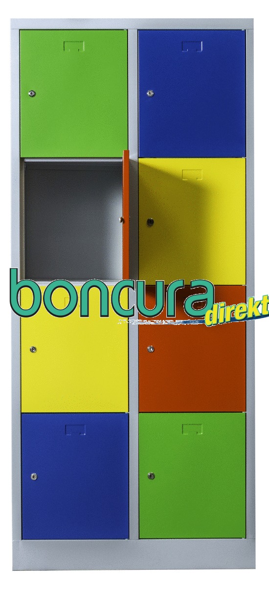 Fächerschrank bunt Abschließbar