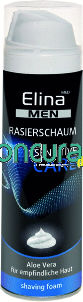 Rasierschaum Elina MEN Sensitive Care, 200 ml Dose