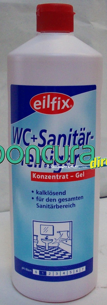 Sanitärreiniger WC Rot, 1.000 ml