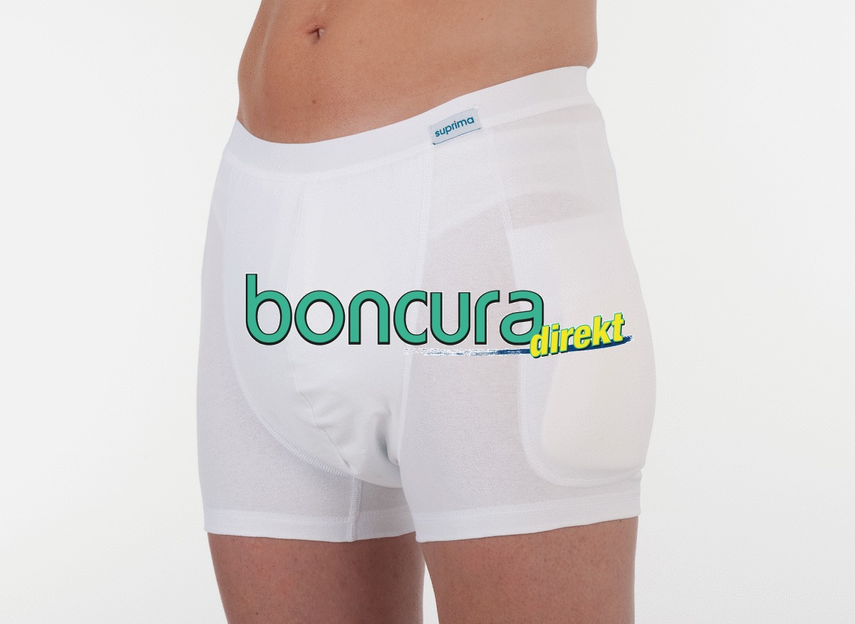 Hüftprotektor-Slip SET (mit Protektoren) Mit Wäscheschutz, bei leichter Inkontinenz