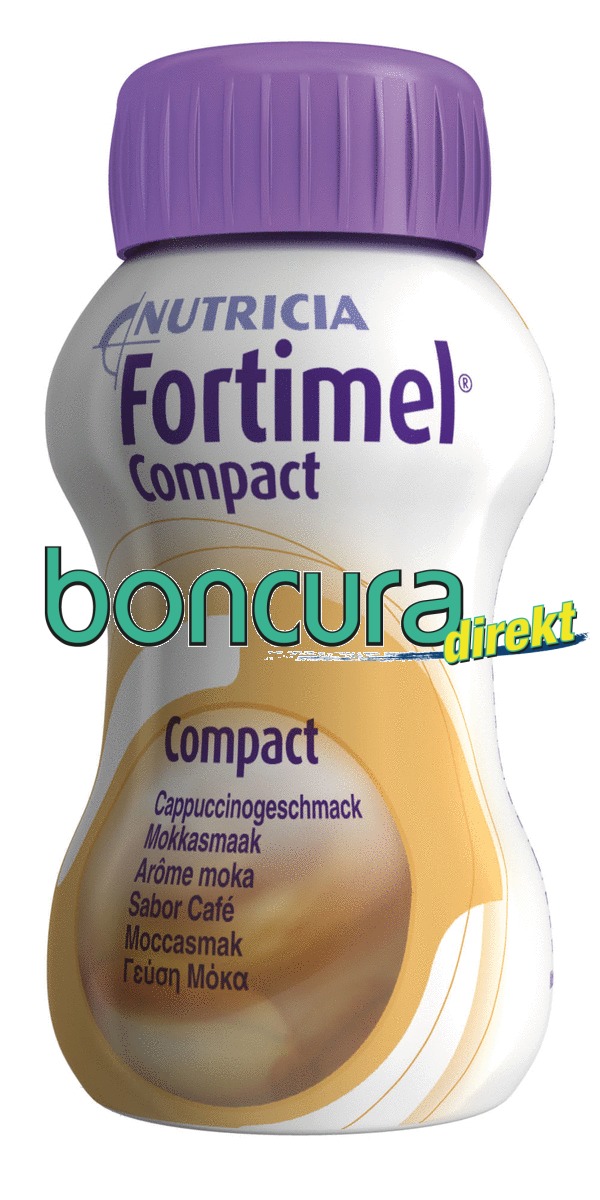 Trinknahrung "Fortimel Compact 2.4" Hochkalorisch bei geringem Trinkvolumen