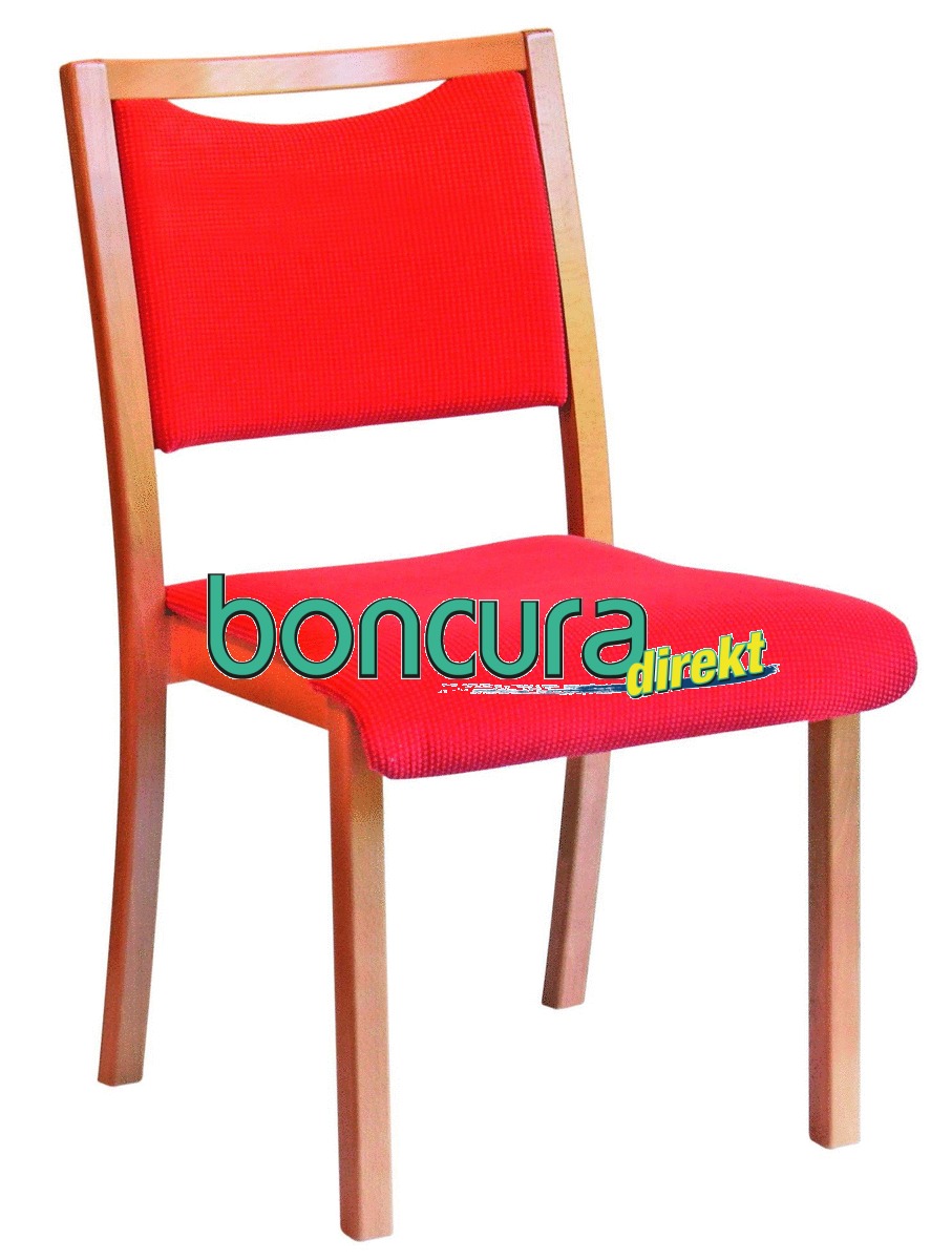 Stuhl, Modell: Mona XP Sitz und Rücken: Gepolstert. Mit Griffmulde