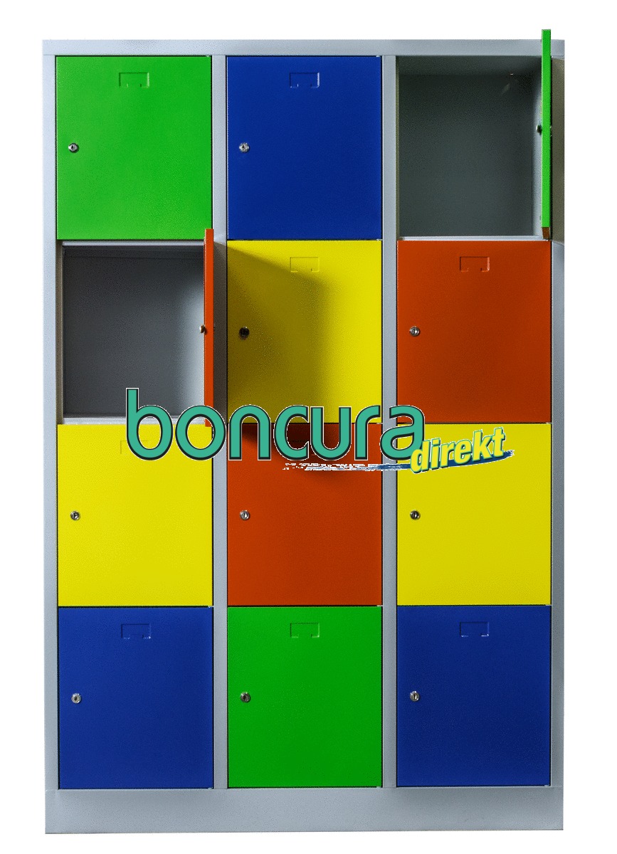 Fächerschrank bunt Abschließbar