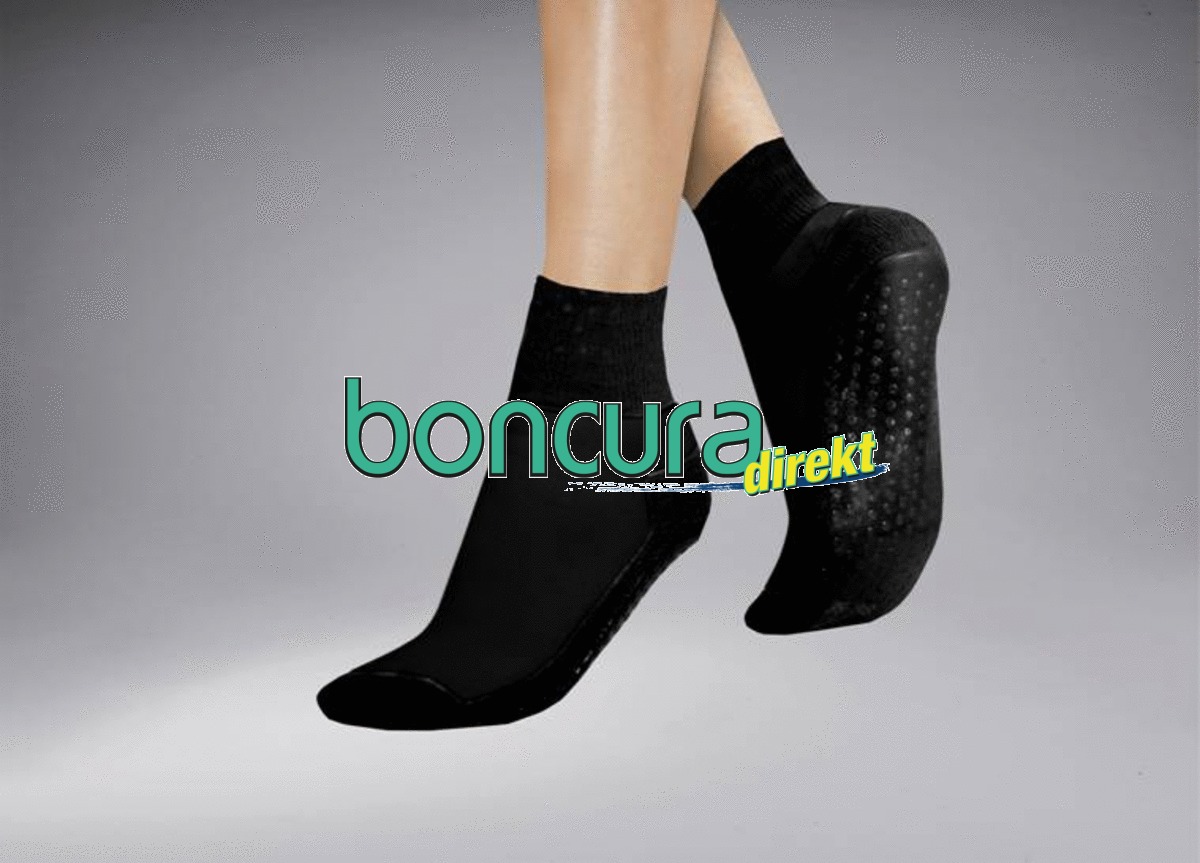 Anti-Rutsch-Socken Farbe: Schwarz