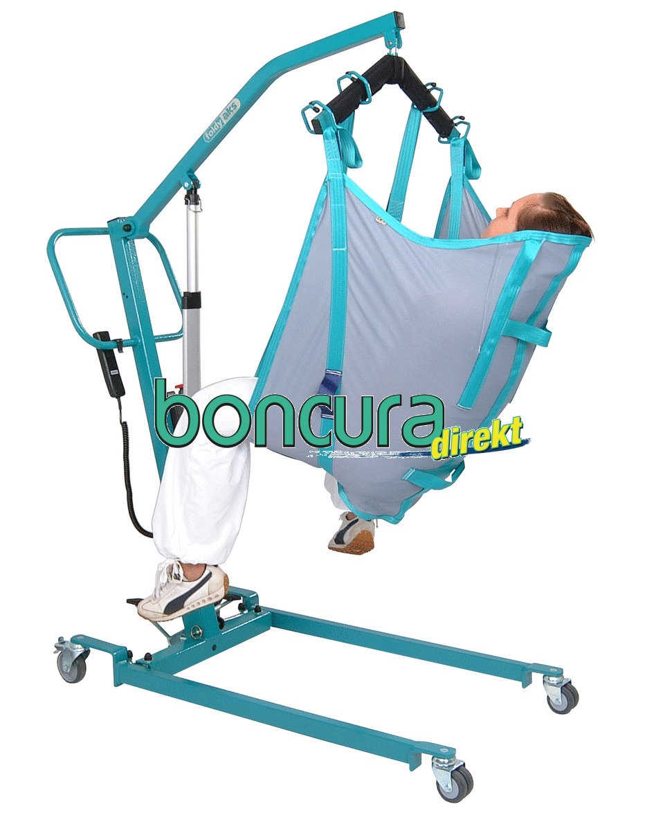 Komfortgurt mit integrierter Kopfstütze Für Personenlifter mit Schlaufen-Aufnahme