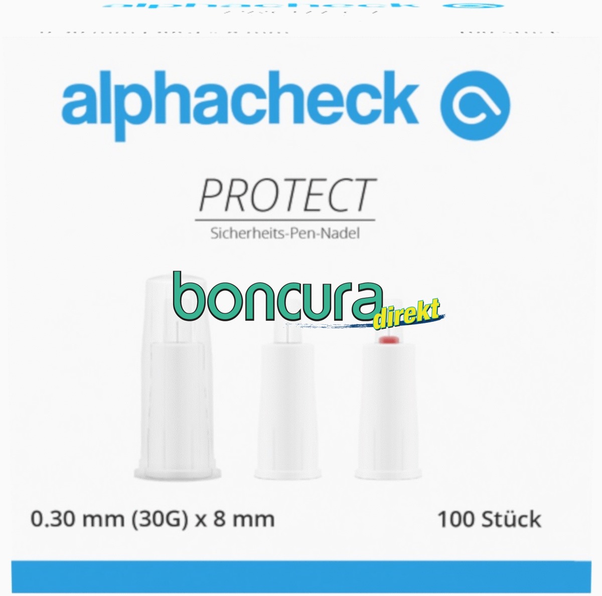 Alphacheck PROTECT Sicherheits-Pen-Nadeln