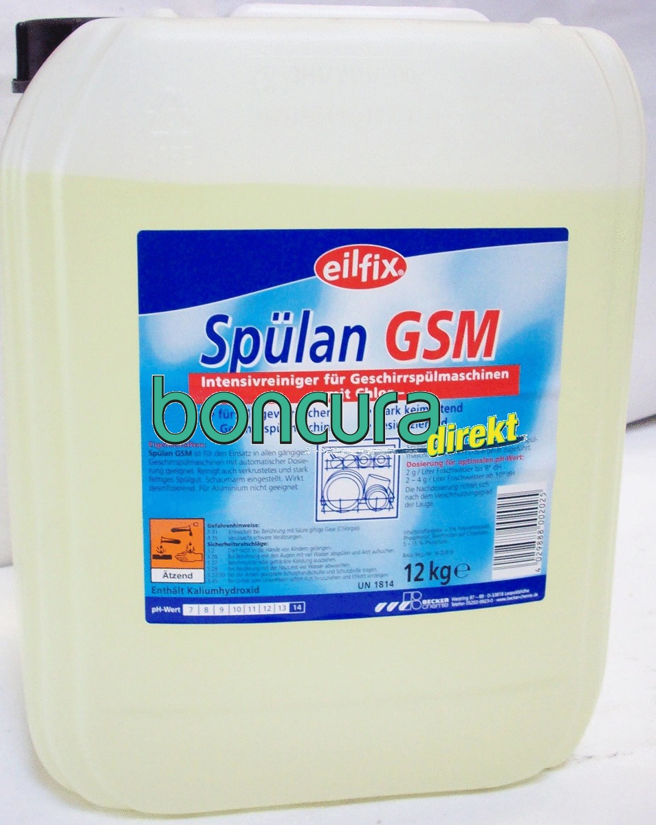 Spülmaschinenreiniger Flüssig 10 Ltr., Spülan