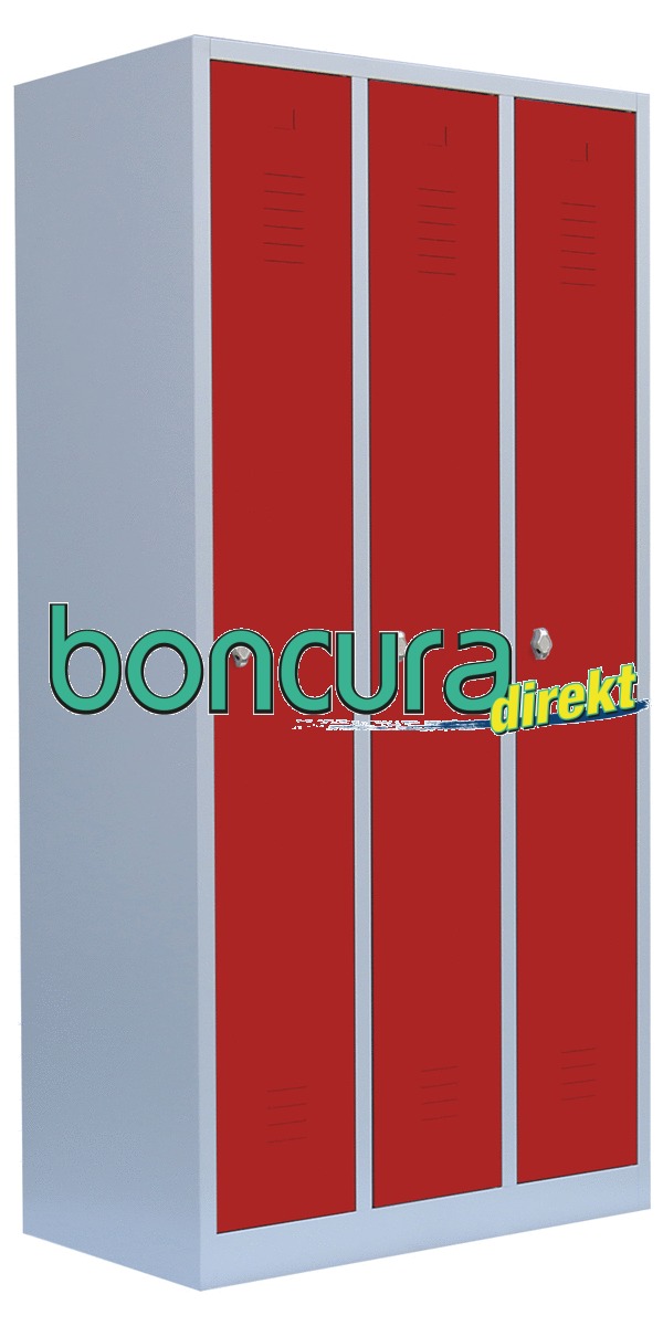 Stahl-Spind / Umkleideschrank Abteilbreite 300 mm