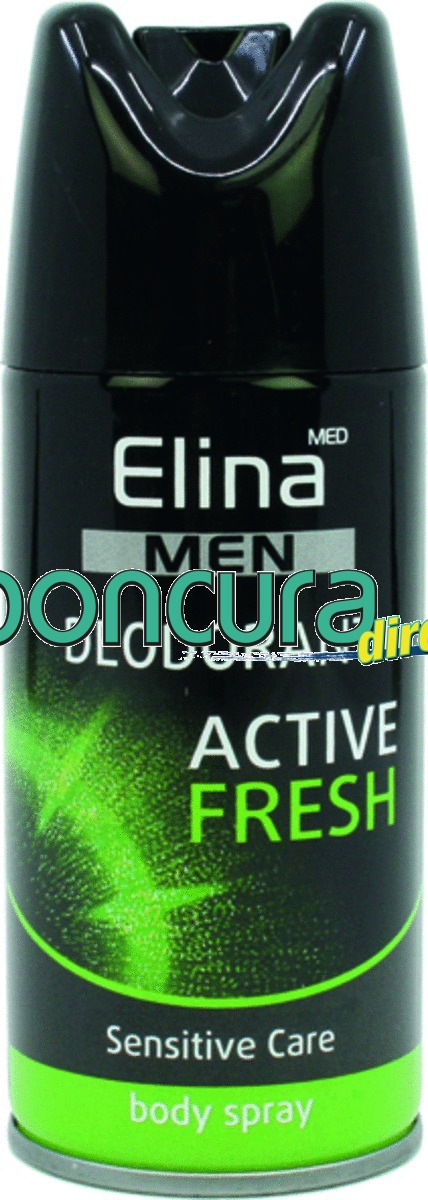Deospray Elina für Herren Active Fresh, 150 ml Dose