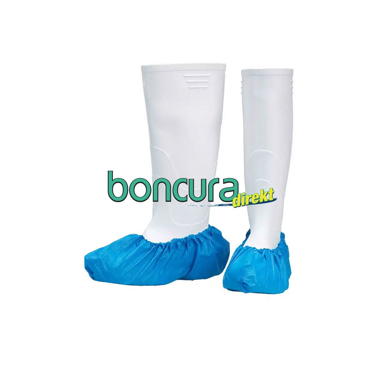 Überziehschuhe extra stark Farbe: Blau, Material: CPE, Größe: Unisize